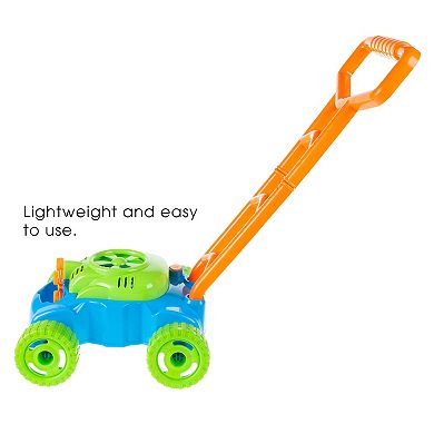 Hey! Play! Toy Push Bubble Lawn Mower