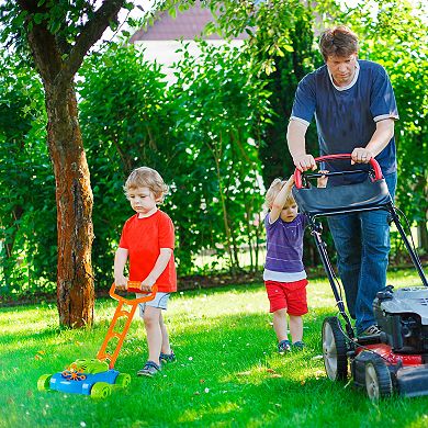 Hey! Play! Toy Push Bubble Lawn Mower