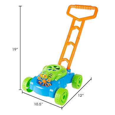 Hey! Play! Toy Push Bubble Lawn Mower