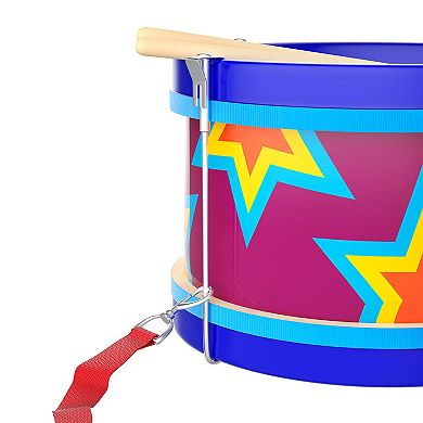 Hey! Play! Children's Toy Snare Marching Drum