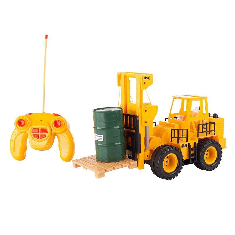 Hey! Play! Remote Control Toy Forklift, Yellow