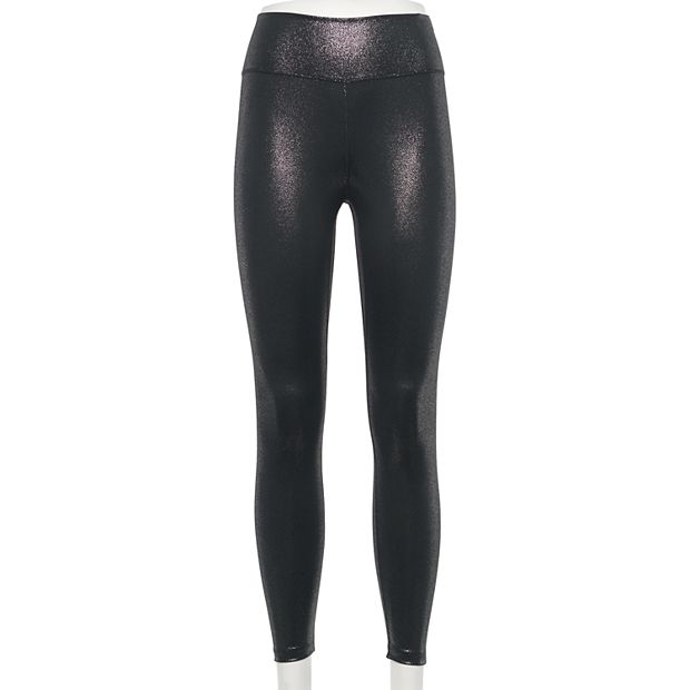 Nike shiny black leggings hotsell