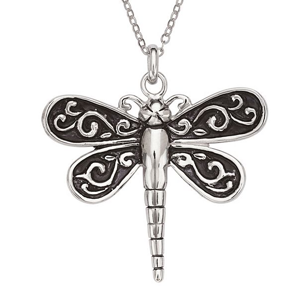 Kohls deals dragonfly necklace