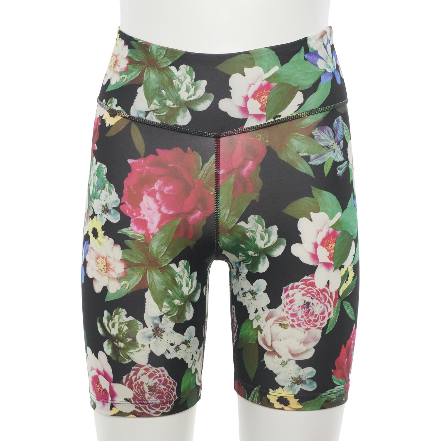 floral bike shorts