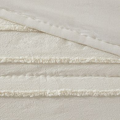 Intelligent Design Camden 3-Piece Cotton Chenille Quilt Set with Shams