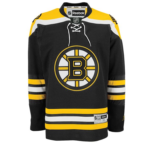 Reebok Boston Bruins Long Sleeve Jersey Shirt - Womens