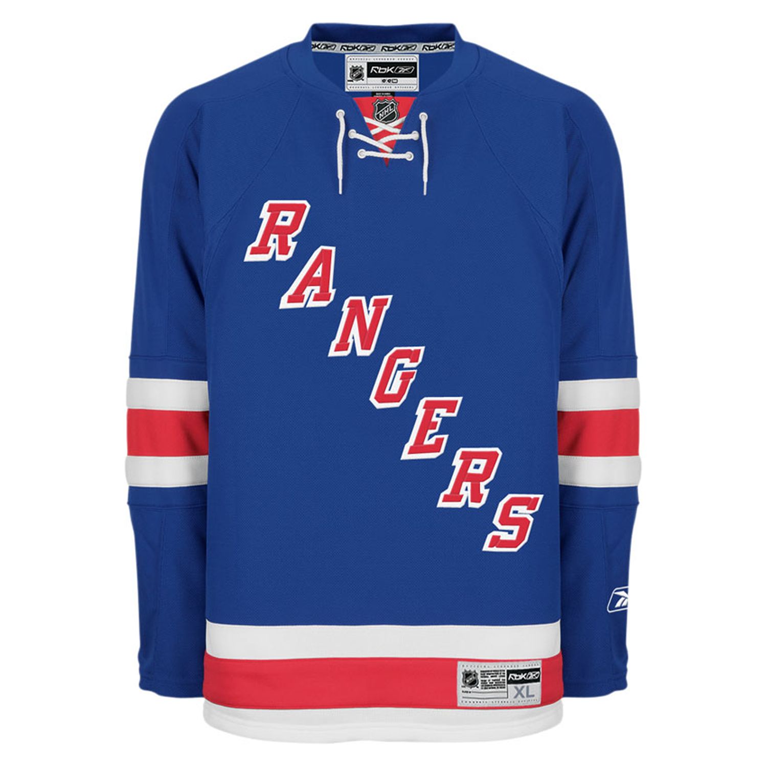 reebok new york rangers jersey