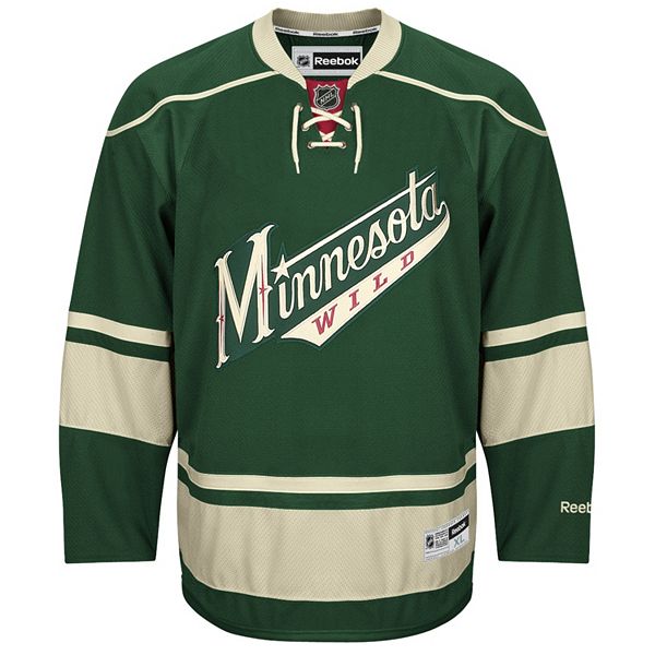 H550B-MIN563B Minnesota Wild Blank Hockey Jerseys