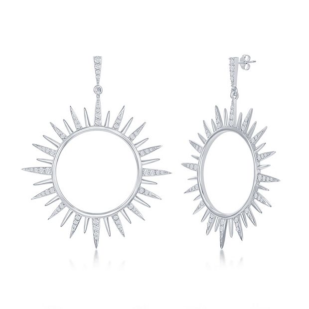 Large sun earrings online