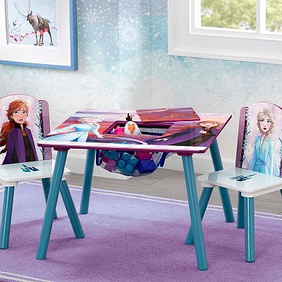 Frozen II Table and Chair Set with Storage Delta Children