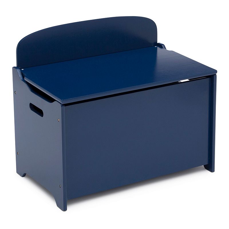 Delta Children MySize Deluxe Toy Box, Deep Blue
