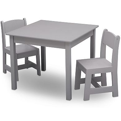 Delta Children MySize Kids Wood Table and Chair Set - 2 Chairs Included