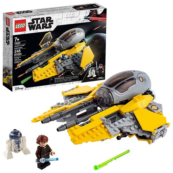 Knop terras Gebruikelijk LEGO Star Wars Anakin's Jedi Interceptor 75281 LEGO Set (248 Pieces)