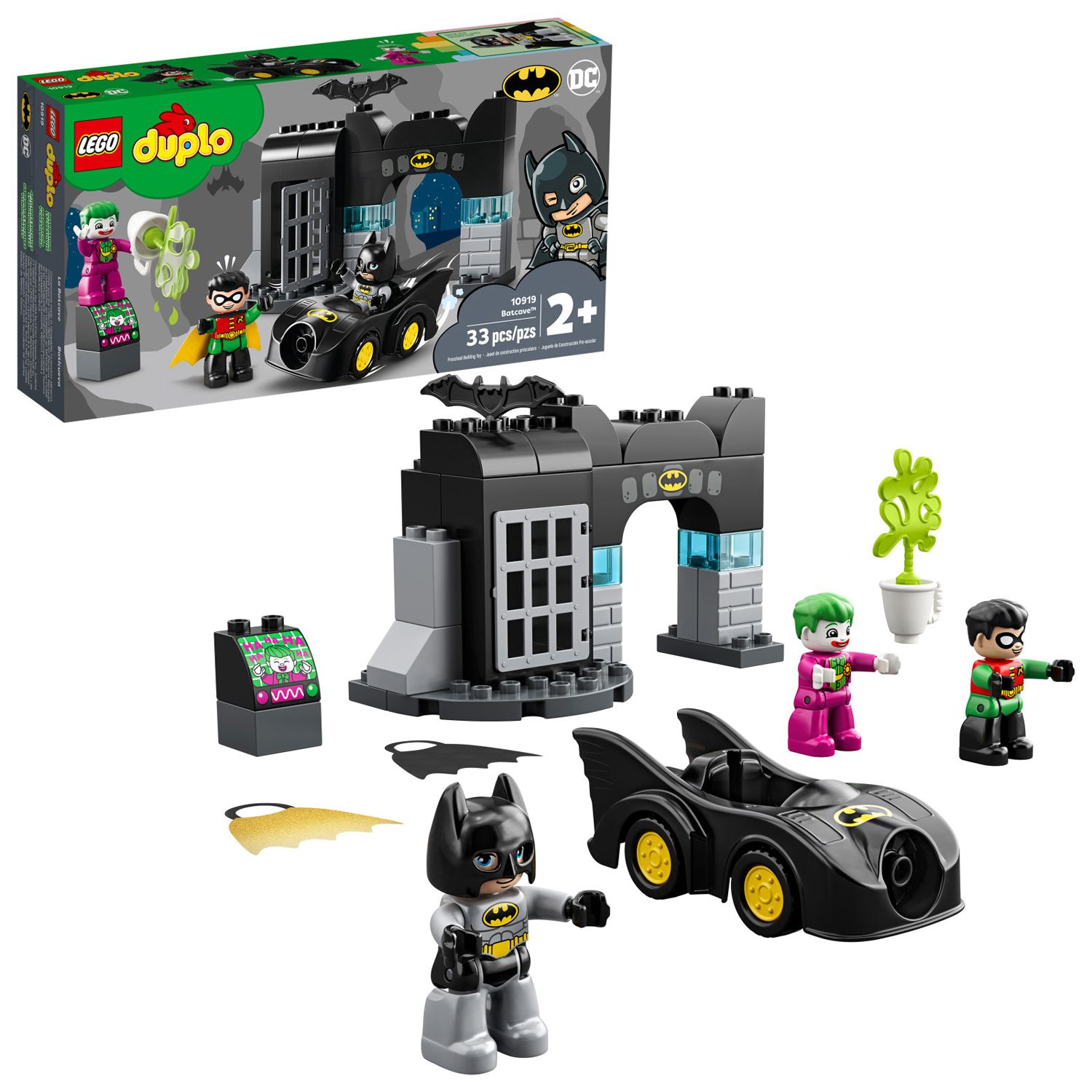 batman and joker playset