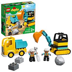 Lego Duplo Town Recycling Truck Toddler Building Toy Set 10987 : Target