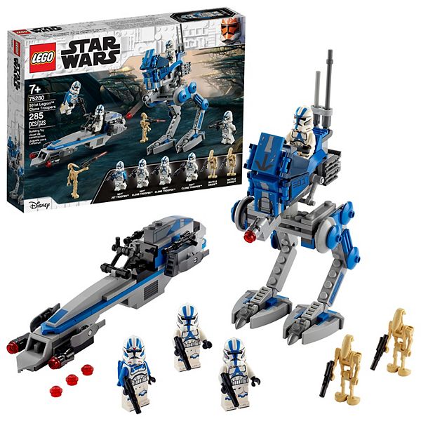 LEGO Star Wars 501st Legion Clone Troopers 75280 LEGO Set (285 Pieces)