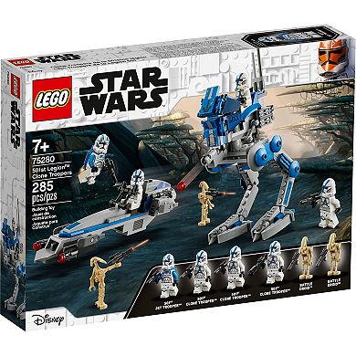 LEGO Star Wars 501st Legion Clone Troopers 75280 Building Kit (285 Pieces)