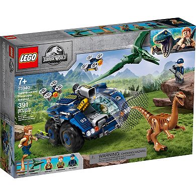 LEGO Jurassic World Gallimimus and Pteranodon Breakout 75940 Building Kit (391 Pieces)