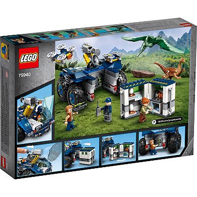 LEGO Jurassic World Gallimimus and Pteranodon Breakout 75940 Building Kit (391 Pieces)