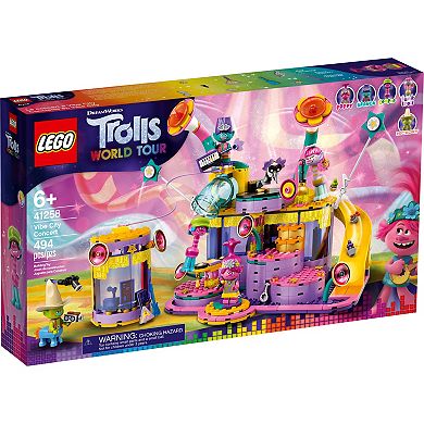 LEGO Trolls World Tour Vibe City Concert (41258) Building Kit (494 Pieces)