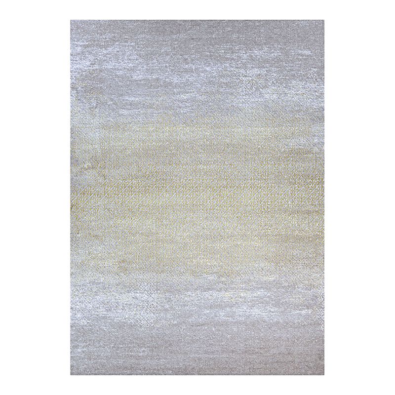 Couristan Radiance Juliette Area Rug, Yellow, 5X7.5 Ft