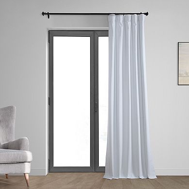EFF Vintage Thermal Cross Linen Weave Max Blackout Window Curtain