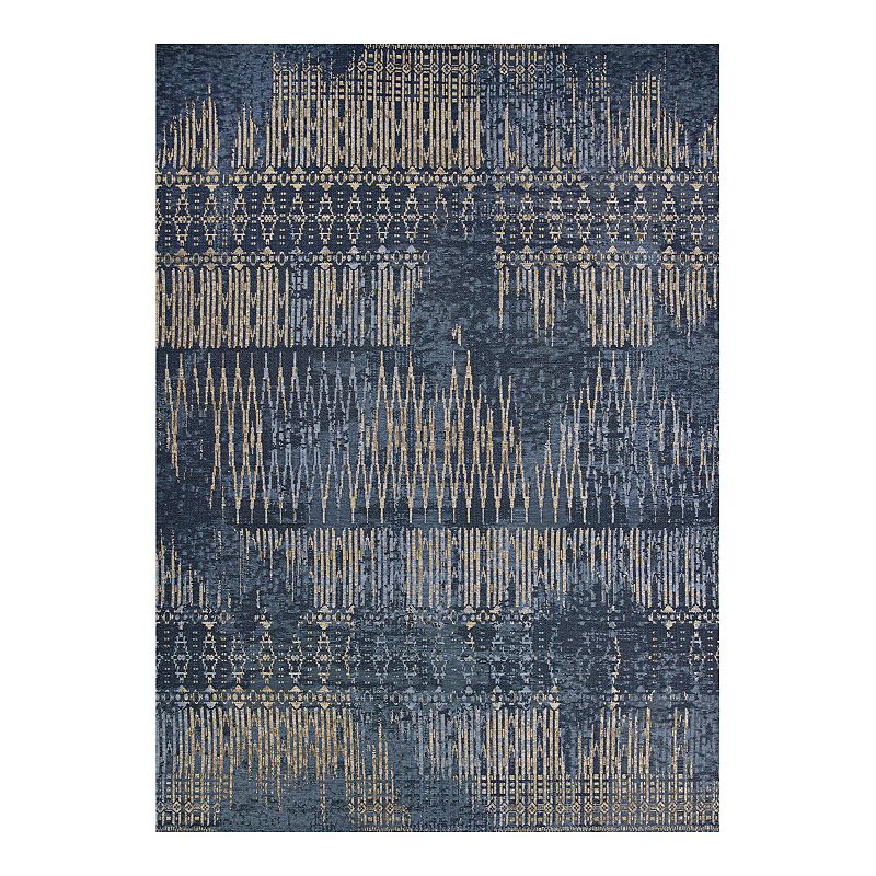 Couristan Dolce Blue Nile Indoor Outdoor Area Rug, 8X11 Ft
