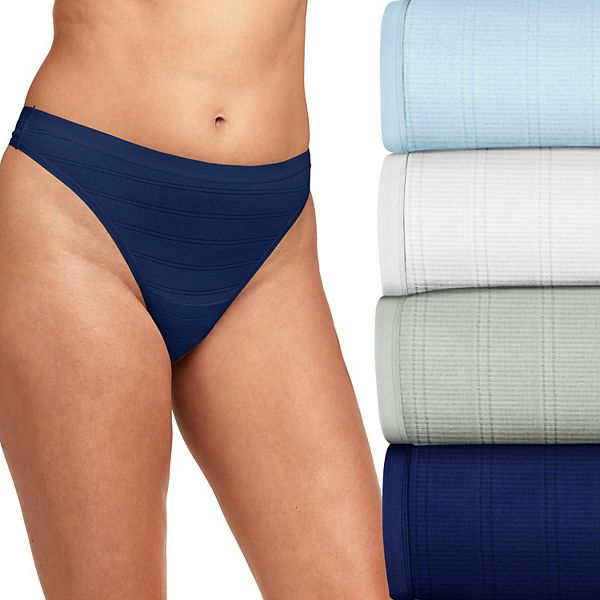 Women's Hanes® Ultimate® 4-Pack Comfort Flex Fit® Thong Underwear