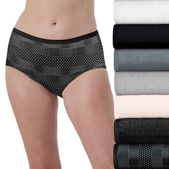 Women's Hanes Ultimate® 6+1 Bonus Pack Cotton Brief Panty Set 40H7CC