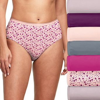 Women's Hanes Ultimate® 6+1 Bonus Pack Cotton Brief Panty Set 40H7CC