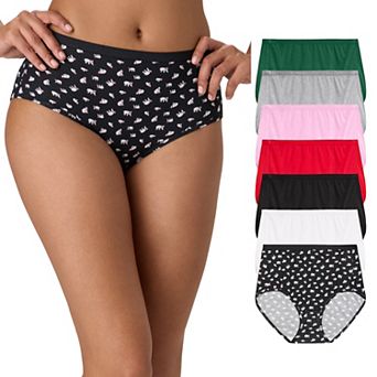 Women's Hanes Ultimate® 6+1 Bonus Pack Cotton Brief Panty Set 40H7CC