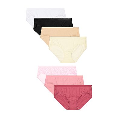 Women's Hanes Ultimate® 6+1 Bonus Pack Cotton Hipster Panties 41H7CC