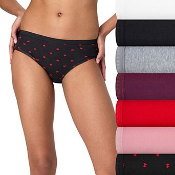 Women's Hanes Ultimate® 6+1 Bonus Pack Cotton Hipster Panty Set 41H7CC