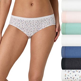 Women's Hanes Ultimate® 6+1 Bonus Pack Cotton Hipster Panty Set 41H7CC