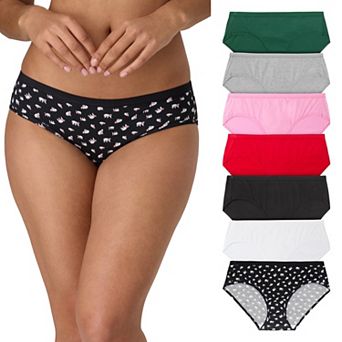 Women's Hanes Ultimate® 6+1 Bonus Pack Cotton Hipster Panty Set 41H7CC