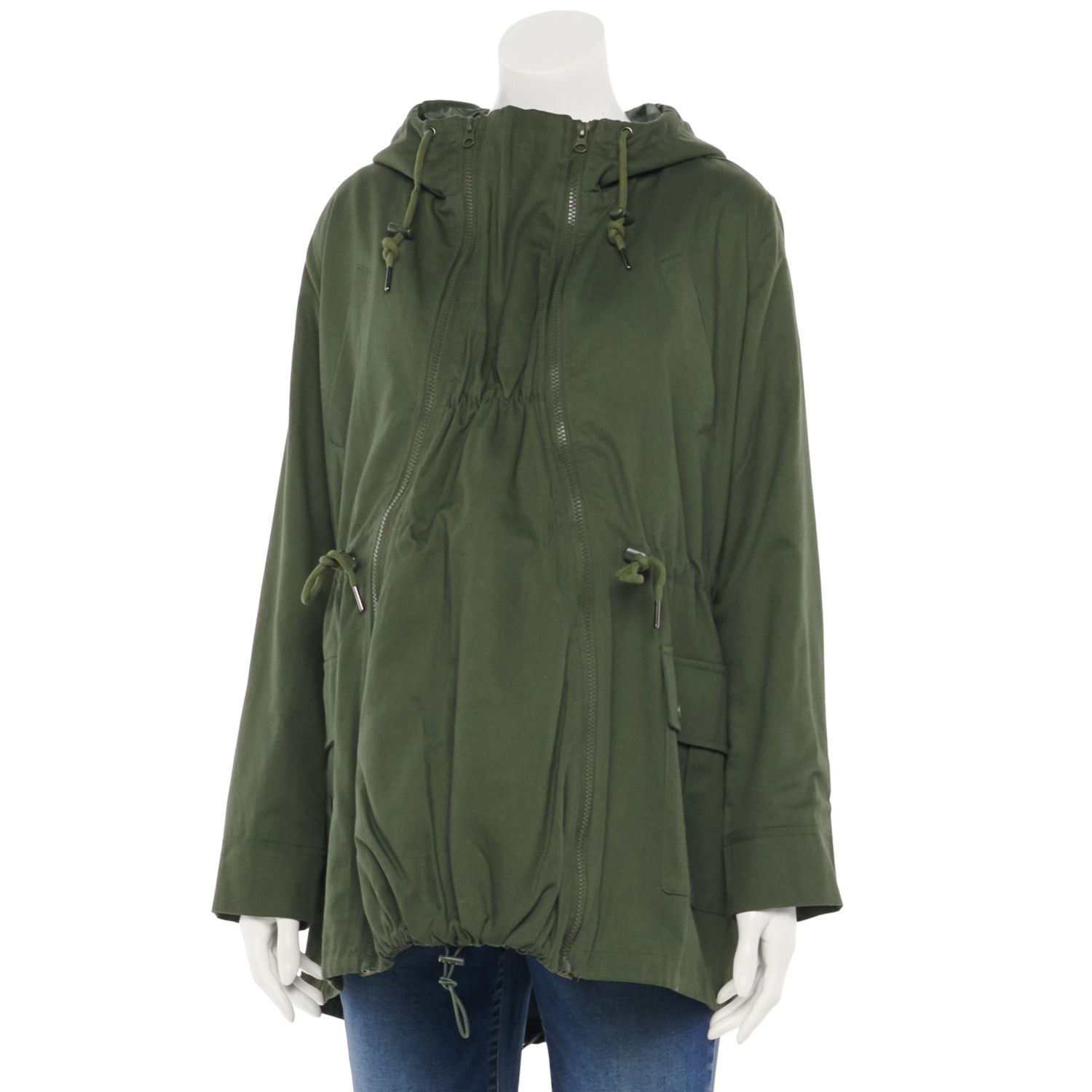 military style windbreaker
