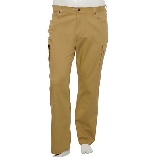 Kohls mens khaki cargo on sale pants