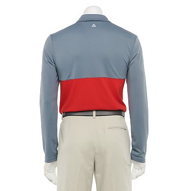Men's Tek Gear® Regular-Fit Colorblock Pique Golf Polo