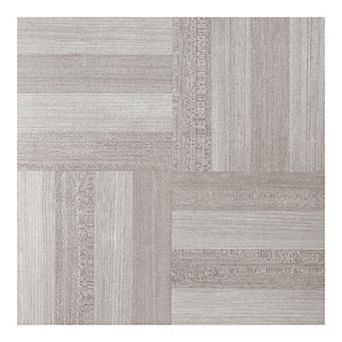Achim Sterling Ash Gray Wood 12x12 Self Adhesive Vinyl Floor Tiles Set of 45