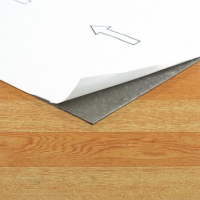 Achim Sterling Light Oak Plank 12x12 Self Adhesive Vinyl Floor Tiles Set of 45