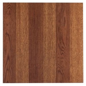 Achim Sterling Oak Plank 12x12 Self Adhesive Vinyl Floor Tiles Set of 45
