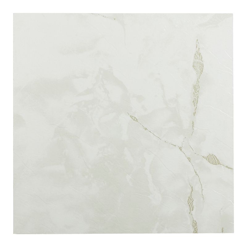 ACHIM Sterling White-Grey Veins 12x12 Floor Tile (20 Tiles/20 sq ft) 3 pack