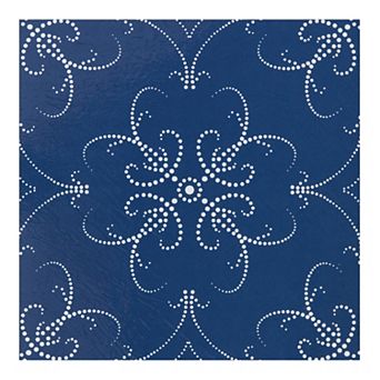 Achim Retro Navy Pearl 12x12 Self Adhesive Vinyl Floor Tiles Set of 20