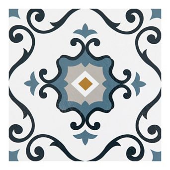 Achim Retro Slate 12x12 Self Adhesive Vinyl Floor Tiles Set of 20