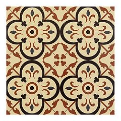 ACHIM Retro 12x12 Self Adhesive Vinyl Floor Tile - Scallop - 20