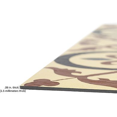 Achim Retro Burch 12x12 Self Adhesive Vinyl Floor Tiles Set of 20
