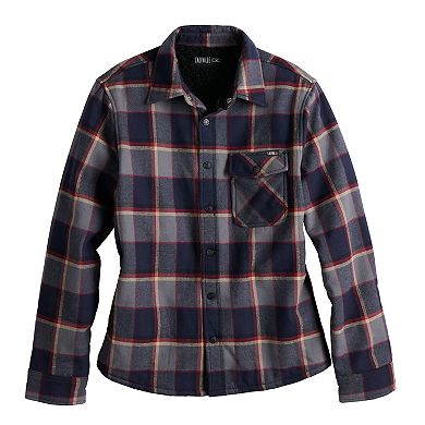 Men's Caliville Sherpa-Lined Button-Down Flannel Shirt