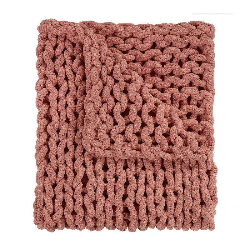 Chunky knit blanket outlet kohls