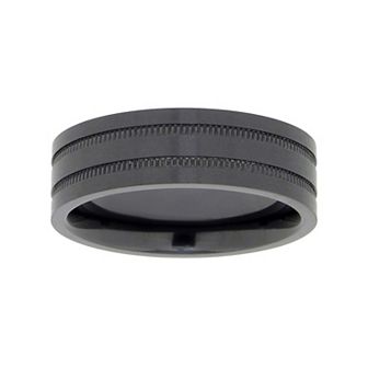 Men's LYNX Black Zirconium Ring