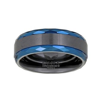 Men's LYNX Black Zirconium Ring
